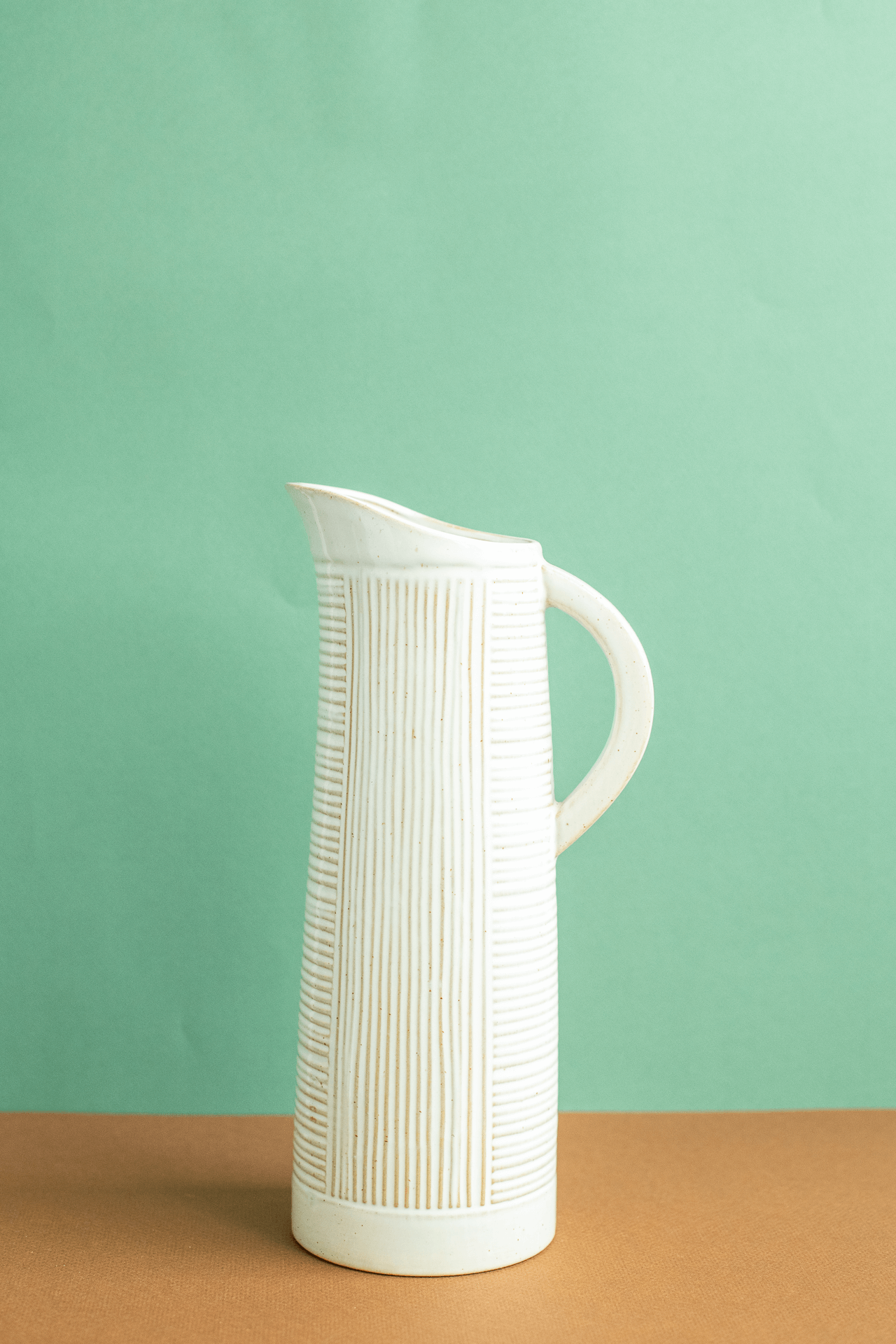 Pitcher: Textured Cream