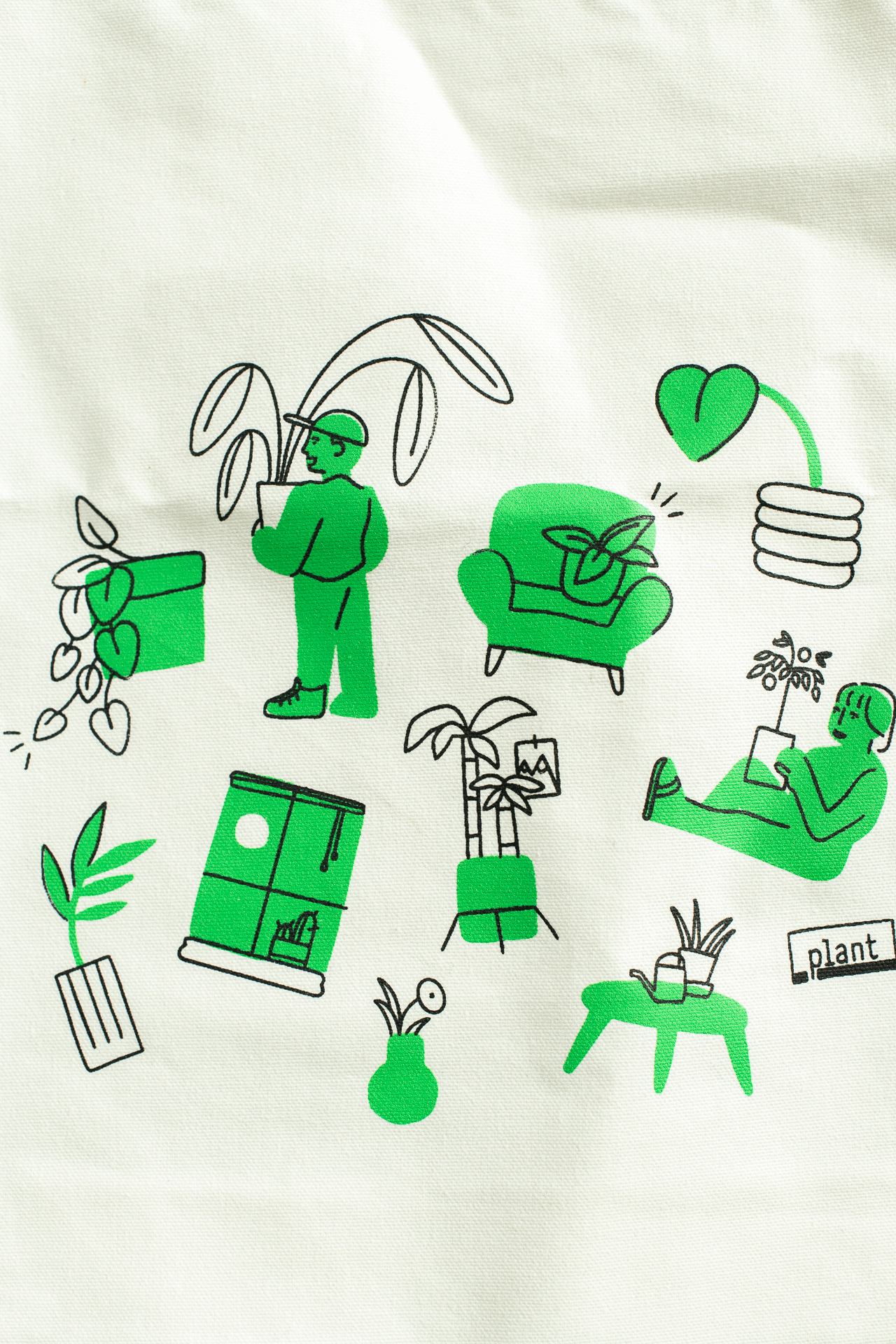 Plant Merch : Plant Illustration Tote