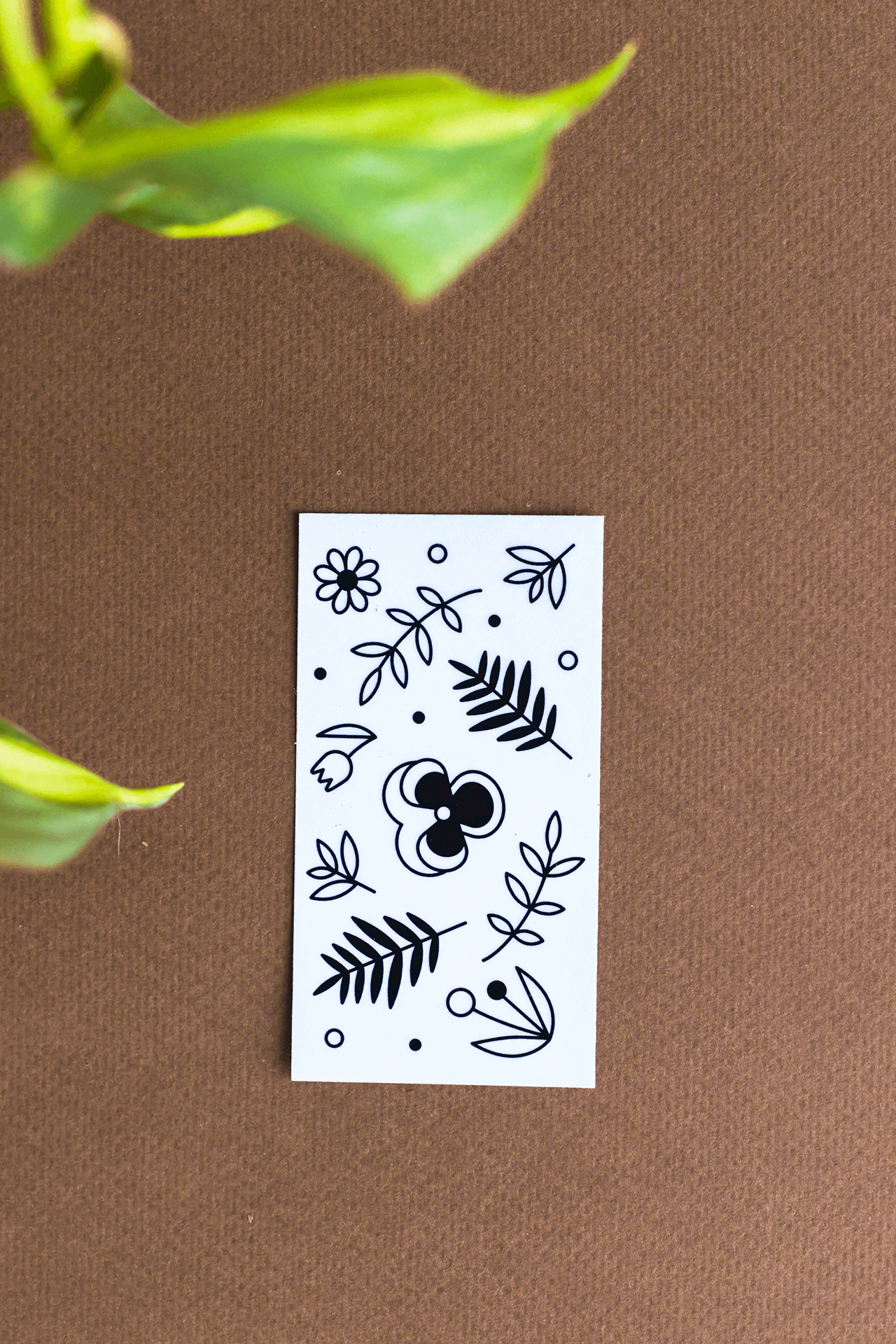 Plant Merch : Pansy Sticker