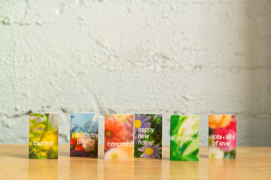 Plant Merch : Floral Mini Cards