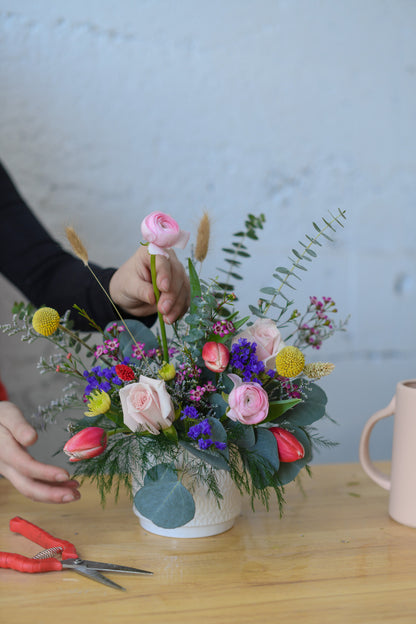 Valentine's Day Floral Arranging Workshop (Adults Only)