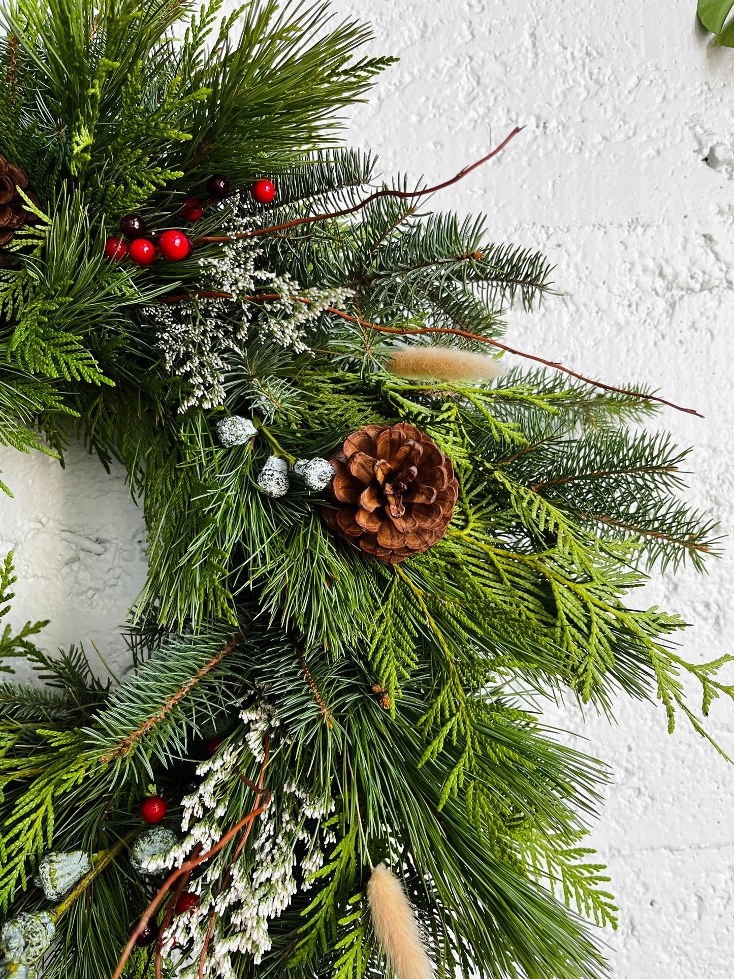 Full Holiday Wreath Workshop