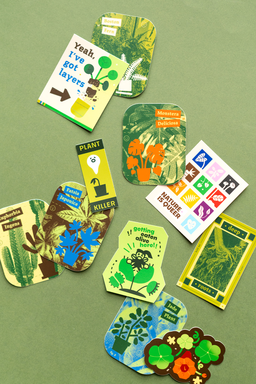 Plant Merch : Sticker : Getting Eaten Alive Here!