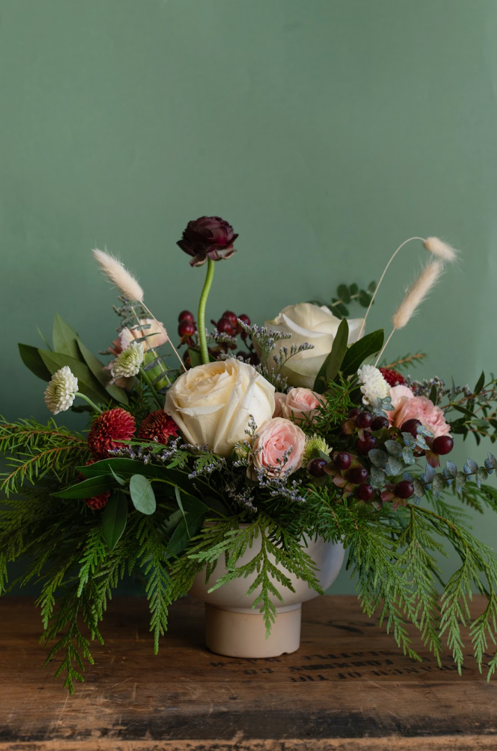 Holiday Floral Centrepiece Arranging Workshop