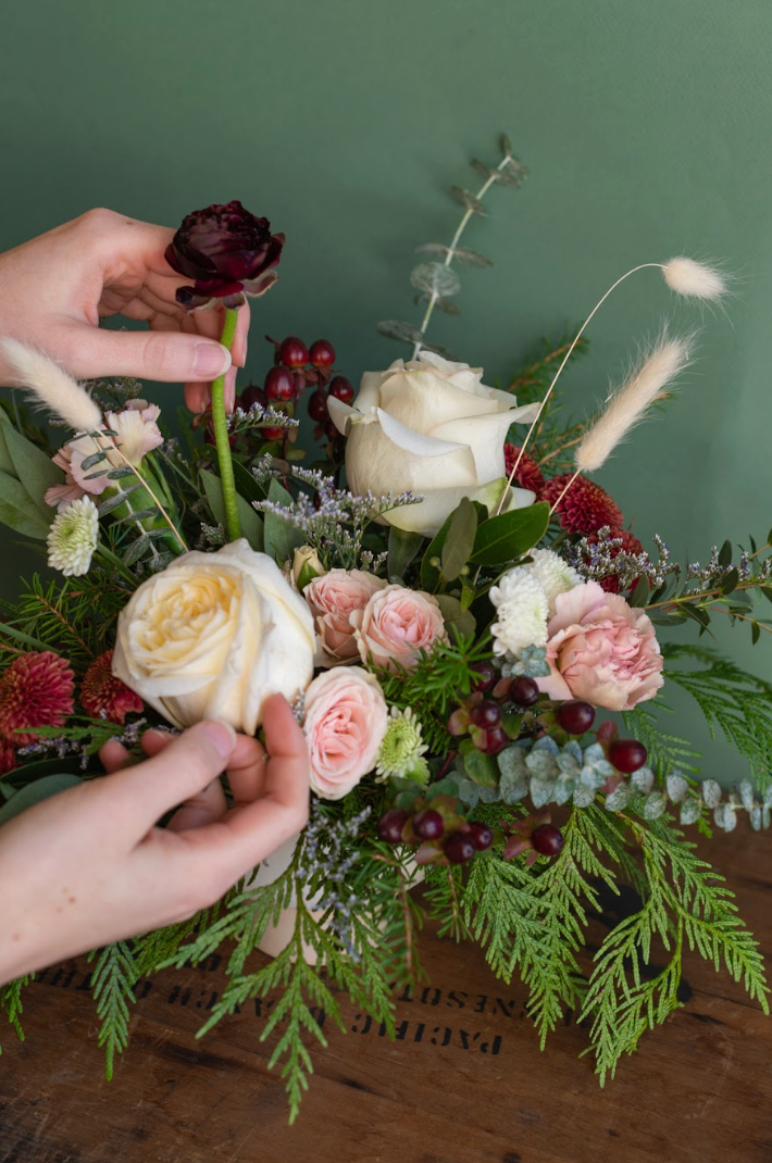 Holiday Floral Centrepiece Arranging Workshop