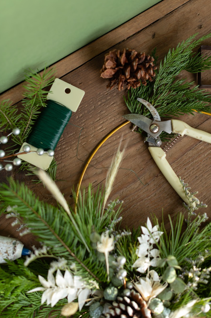 DIY Festive Holiday Wreath Workshop